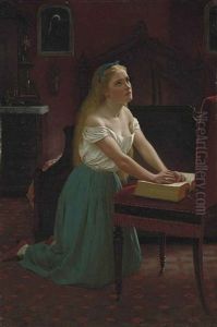 The Morning Prayer by John George Brown