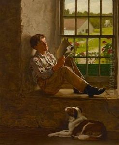 The Study Hour by John George Brown