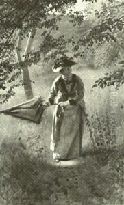 Lady With Parasol