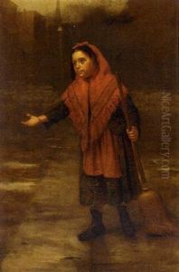The Crossing Sweeper, New York by John George Brown
