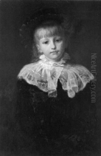 Portrait Of A Young Girl (the Artist's Daughter?) - view 1