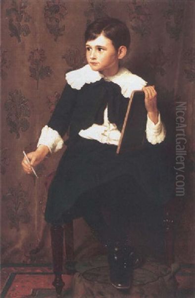 Portrait Of Samuel D. Mccomb As A Young Boy - view 1