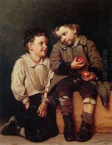 What Will You Give Me For One? by John George Brown