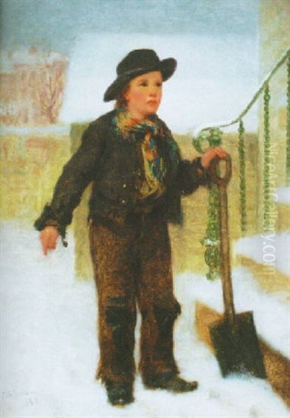 The Snow Shoveler - view 1
