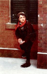 Anticipating The Perfect Moment by John George Brown