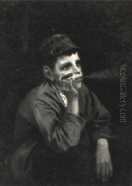 Boys Smoking - view 1