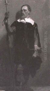 Theatrical Portrait Of A Gentleman In Cavalier Costume