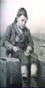 Fishin by John George Brown