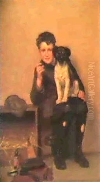 The Bootblack And His Dog (see My Dog) - view 1