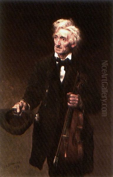 A Street Musician - view 1