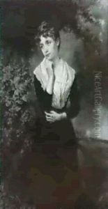Woman By A Stream by John George Brown