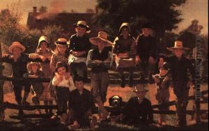 Farm Children by John George Brown