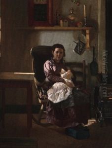 The Young Mother by John George Brown