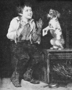 Good Doggie! by John George Brown