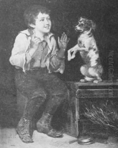 Good Doggie by John George Brown