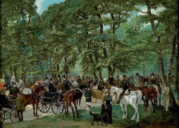Au Bois De Boulogne - view 1