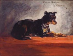 La Levrette by John Lewis Brown