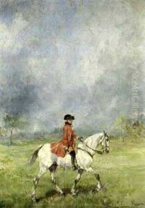 Officier De Cavalerie by John Lewis Brown