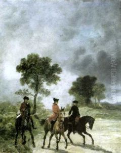 Les Trois Cavaliers by John Lewis Brown