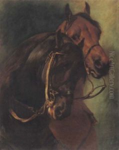 Tetes De Chevaux by John Lewis Brown