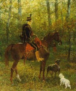 The Hussar by John Lewis Brown