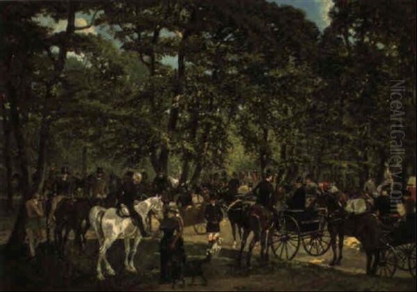 Dans Le Bois De Bologne - view 1