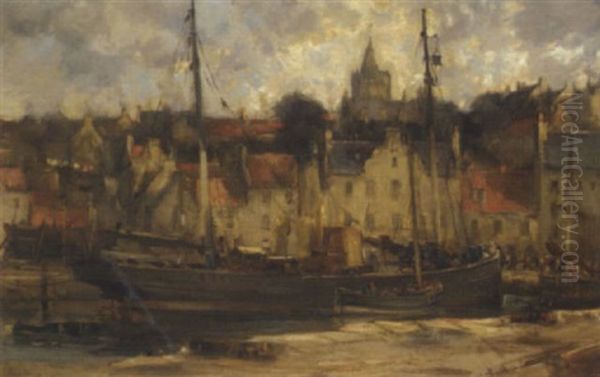 Dysart Harbour, Fife - view 1