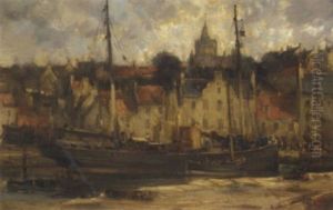 Dysart Harbour, Fife by Joseph Brown