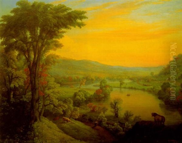 View Of The Mohawk Near Little Falls - view 1