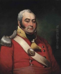 Portrait Of George Fermor, 3rd Earl Of Pomfret, Wearing The Uniform Of A Captain In The Northamptonshire Militia
