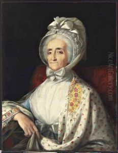 Portrait Of A Lady (mrs. Partridge?) by Mather Brown