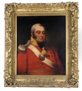 Portrait Of George Fermor, 3rd Earl Of Pomfret by Mather Brown