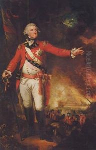Portrait Of Sir George Augustus Eliott, Baron Heathfield by Mather Brown