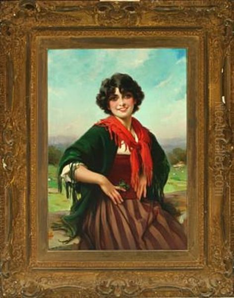 Portrait Of A Romany - view 1