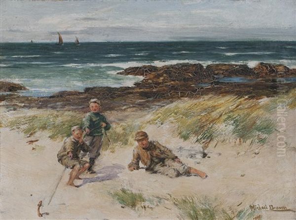Boys On A Sea Shore - view 1