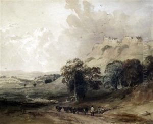Cattle Drover In A Landscape