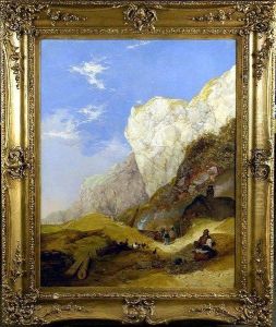 Paysage Montagneux Anime by Joseph William Allen