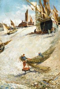 Hauling The Nets by Walter Francis Brown