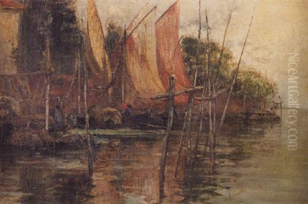Venezia, Ships In The Harbor - view 1