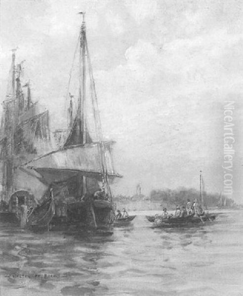 Fishing Boats, Venice - view 1