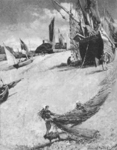 Hauling In The Net by Walter Francis Brown