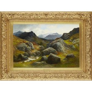 Rocky Landscape by William Beattie Brown