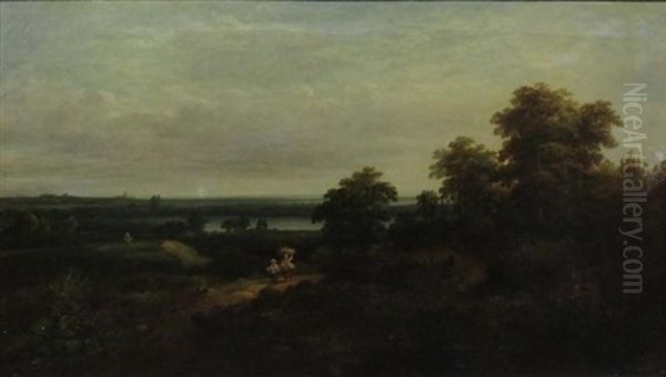 Figures In A Landscape - view 1