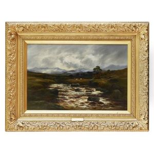 On The Blackwater, Ross-shire by William Beattie Brown
