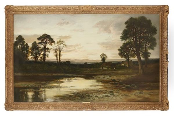 On The River Nethy, Strathspey, Evening - view 1