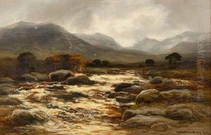 A Highland Stream by William Beattie Brown