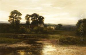 Cansernie Hill, Strathtay Evening Cansernie Hill, Strathtay Evening