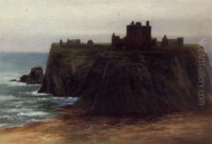 Dunlotter Castle by William Beattie Brown