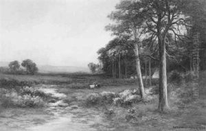 Invernesshire, Near Drumore by William Beattie Brown
