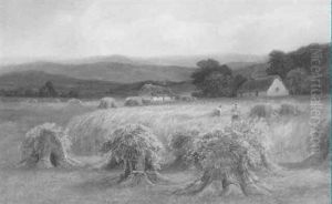 Harvest Time, Nethy Bridge by William Beattie Brown
